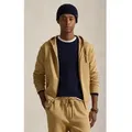 Polo Ralph Lauren für Herren. 710881517090 Doppelt gestricktes Sweatshirt mit beigem Reißverschluss (L), Lässig, Baumwolle