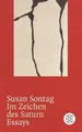 Im Zeichen des Saturn: Essays von Sontag, Susan | Buch | Zustand sehr gut