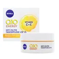 NIVEA Q10 Anti Falten Energy Tagespflege Gesichtscreme 50ml LSF15