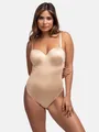 Stringbody "SUBLIME SCULPT", Mit abnehmbaren Trägern, Gr. 80 - Cup B, BEIGE Cup B