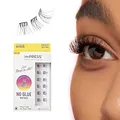 KISS imPRESS Press On Wimpern Cluster Single 02 – Selbstklebende künstliche Wimpern ohne Kleber, DIY Wimpernverlängerung, natürliche Fake Lashes unter den Wimpern, bis zu 24h Halt