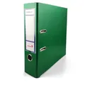 Netuno 1x Aktenordner DIN A4 Grün Ekobox 2-Ring-Mechanik 8cm Kunststoff Büroordner Ringmappe PP farbig breit