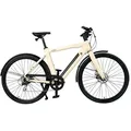 Keskin E-Bike cBike 1 27,5“ City-Bike Elektrofahrrad Elektrobike City bike Pedelec Fahrrad Heckmotor bis zu 70km LCD Display ,Sand Matt - Beige