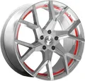 Barracuda Tzunamee EVO black gloss flashred 8.5x19 ET38 - LK5/112 ML73.1 Alufelge rot