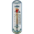 Thermometer Schietwetter, retro Blechschild maritim 8x28cm