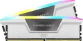 CORSAIR Vengeance RGB DDR5 RAM 32GB (2x16GB) Bis zu 6000MHz CL36-44-44-96 1.4V AMD EXPO Intel XMP 3.0 Desktop-Arbeitsspeicher – Weiß (CMH32GX5M2E6000Z36W)