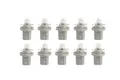 Für BOSCH 1 987 302 514/10 Dashboard bulb PBX5 (10 pcs) Trucklight 24V 1,2W Das