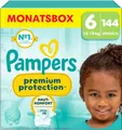 Pampers Premium Protection Windeln Größe 6 13-18 kg 144 Stk Hautschutz