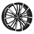 ALUFELGE MAK UNION FUR VOLKSWAGEN T-ROC 7.5X17 5X112 BLACK MIRROR C7A