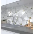 MyMaxxi Küchenrückwand Küchenrückwand selbstklebend blühender Blütenbaum Spritzschutz Folie, (Klebefolie passend geschnitten und gerollt B 220 cm x H 60 cm), Baum gold weiss B 220 cm x H 60 cm bunt 220 cm x 60 cm