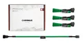 Noctua NA-SEC1 chromax.green, 3-Pin/4-Pin Verlängerungskabel (30cm, Grün)
