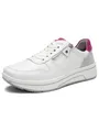 ARA Damen Sapporo Sneaker, White Pink Pebble 12 27540 44, 37 EU Weit