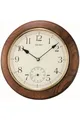 Seiko Station Wanduhr Analoganzeige Quarzwerk QXA432B