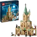 LEGO Harry Potter Hogwarts: Dumbledores Büro Set, Schloss-Erweiterung mit dem Schwert von Gryffindor, dem Sprechenden Hut, 6 Minifiguren plus eine... - Bunt