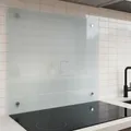 Fliesenspiegel 120x50CM Klarglas Küchenrückwand Herdspritzschutz Motivwand 🍳