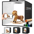 Fotobox zum Fotografieren, 30x30 cm Photobox zum Produktfotografie, Faltbare ...