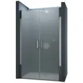 doporro Dusch-Drehtür Duschtür Nischentür dusche Duschabtrennung Duschkabine Teramo24, 115x195 cm 115 cm x 195 cm