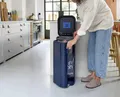 Joseph Joseph Porta 30122 Mülleimer 40l Edelstahl (B x H x T) 280 x 684 x 398mm Mitternachtsblau 1S