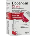 DOBENDAN Direkt Flurbiprofen Spray 8,75mg/Dos.Mund 15 ml PZN 11024417