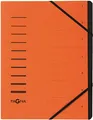 PAGNA Ordnungsmappe "Sorting File" 7 Fächer orange