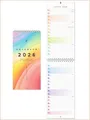 ® Kompakter Wandkalender 2026 schmal 12 x 50 cm Ideal für schmale Wände in Fl...