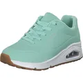 Skechers Damen Uno Stand On Air Sneakers, Grün, 37 EU