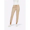 WITT WEIDEN Kunstlederhose in Beige - 19