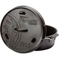 Petromax Dutch Oven FT4.5-T Schwarz mit planem Boden 3,5,