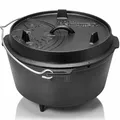 Dutch Oven Petromax Feuertopf mit Füße Gusseisen Schmortopf ft1 3 4,5 6 9 12 18