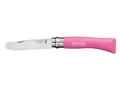 Opinel Kindermesser, rostfrei, Buchenholz, pink
