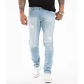 Rock Creek Slim-fit-Jeans Herren Jeans Slim Fit Hellblau RC-2144 blau W38 L30