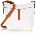 TOM TAILOR Novara Damen Umhängetasche Crossbody Bag Mittelgroß Weiß
