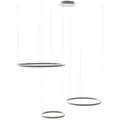 s.luce Led-Hängeleuchte, Alu, Metall, Rund, F, 80x3.3x1.3 cm, Lampen & Leuchten, Innenbeleuchtung, Hängelampen, Pendelleuchten