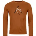 ORTOVOX Herren Shirt 185 MERINO MTN CUTOUT LS M