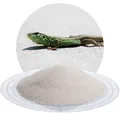 Schicker Mineral Terrariensand weiß 25 kg, hochrein, kantengerundet, gewaschen und hocherhitzt, frei von organischen Stoffen, keimfrei, sofort einsetzbar, Terrariumkies (0,1-0,3 mm)