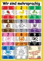 Aylin Keller | Multilinguales LernPOSTER Willkommen | Poster | Deutsch (2017)