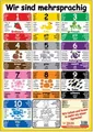 Multilinguales LernPOSTER Willkommen | (in 35 Sprachen) | Aylin Keller | Poster