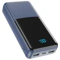 Coblob Power Bank 27000 mAh, Powerbank Schnellladefunktion USB C PD 20W, External Akku Battery für Handy Phone und mehr
