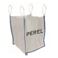 Perel Big Bag 1000 Liter 1m3, Bauschuttsack 1000 kg, 95 x 95 x 110 cm,