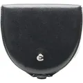 Esquire Schüttelbörse Leder schwarz Taschenbörse Coin Box Münzbörse kleines Portemonnaie 0013-48-00 - Schwarz