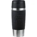 TRAVEL MUG Classic Thermobecher schwarz/edelstahl, 0,36 Liter