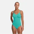 cfab (creamy fabrics) Miederbody Bodysuit Sculpting Shapewear mit Slip-Mint-L (1-tlg) Figurformend grün L