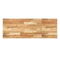 vidaXL Badezimmerspiegelschrank Waschtischplatte Ölbeschichtung 120x50x2 cm Massivholz (1-St)
