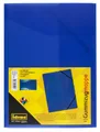 Sammelmappe mit Gummizug für DIN A4, aus Polypropylen, transluzent blau, 1 S...