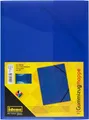 Idena 213371 - Sammelmappe mit Gummizug für DIN A4, aus Polypropylen, transluzen