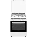 Oranier Gas-Standherd 50 cm STK557 Elektro-Backofen 4-flg. 47 L Elektro-Gas-Herd