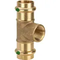 Viega T-Stück Sanpress 2217.2 42 x Rp 1/2 x 42 mm Siliziumbronze