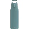 SIGG Shield One 1L Edelstahlflasche Morgenblau, BPA-frei
