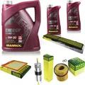 MANN-FILTER Inspektionspaket MANNOL 7L Energy Combi LL 5W-30 für BMW 3er