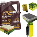 MANN-FILTER Inspektionspaket MANNOL 6L Energy Combi LL 5W-30 für BMW 4 Gran